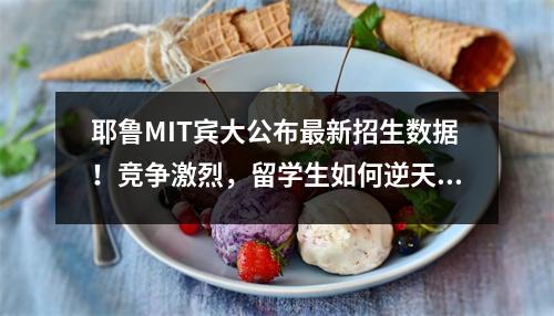 耶鲁MIT宾大公布最新招生数据！竞争激烈，留学生如何逆天改命？