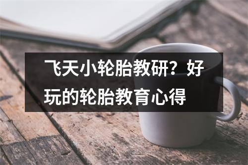 飞天小轮胎教研？好玩的轮胎教育心得