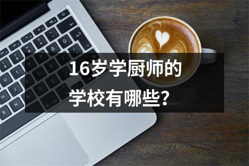 16岁学厨师的学校有哪些?