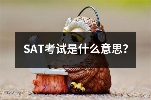 SAT考试是什么意思?