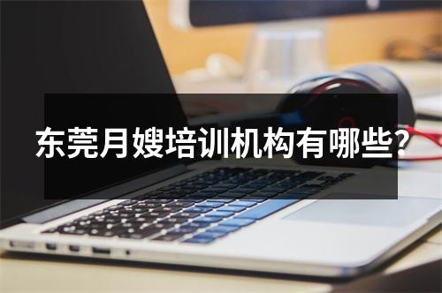 东莞月嫂培训机构有哪些？
