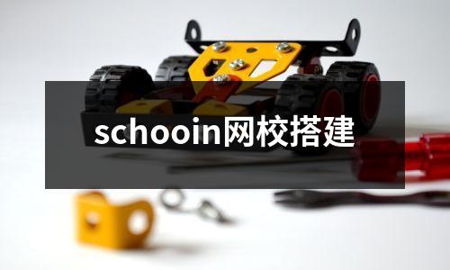 schooin网校搭建