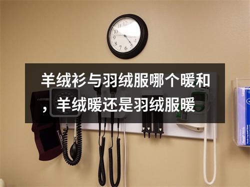 羊绒衫与羽绒服哪个暖和,羊绒暖还是羽绒服暖