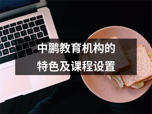 中鹏教育机构的特色及课程设置