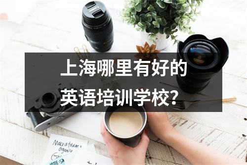 上海哪里有好的英语培训学校?