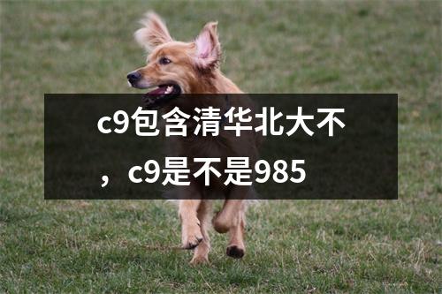 c9包含清华北大不,c9是不是985