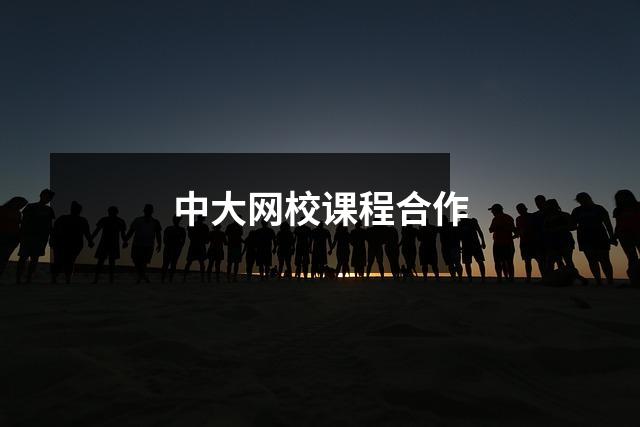 中大网校课程合作