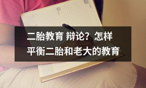 二胎教育 辩论?怎样平衡二胎和老大的教育