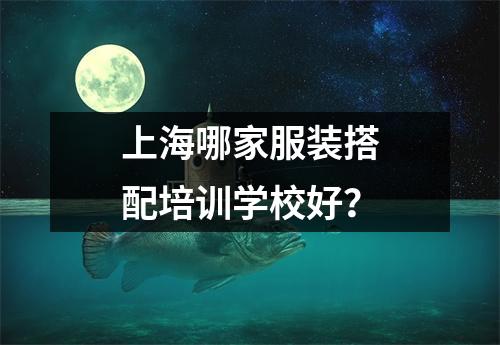 上海哪家服装搭配培训学校好?
