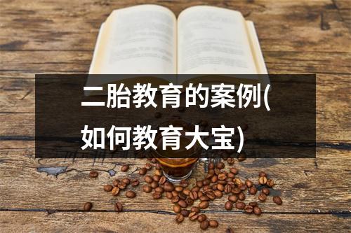 二胎教育的案例(如何教育大宝)