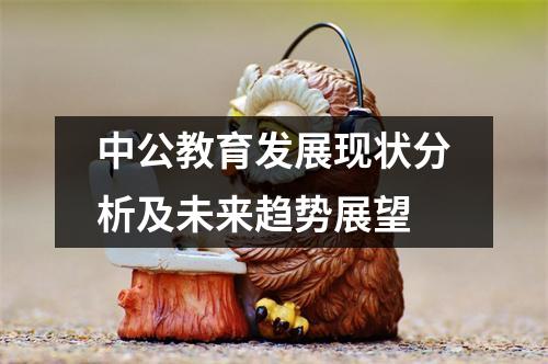 中公教育发展现状分析及未来趋势展望