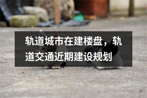 轨道城市在建楼盘,轨道交通近期建设规划