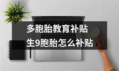多胞胎教育补贴 生9胞胎怎么补贴
