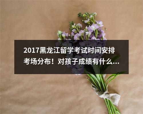 2017黑龙江留学考试时间安排考场分布！对孩子成绩有什么影响？，中国(教育部)留学服务中心黑龙江分中心