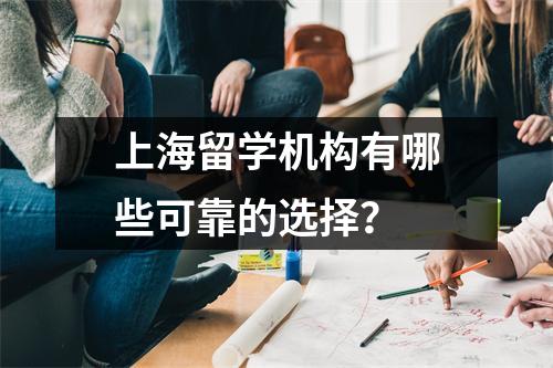 上海留学机构有哪些可靠的选择?
