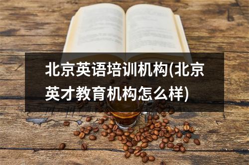 北京英语培训机构(北京英才教育机构怎么样)