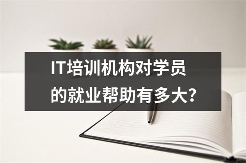 IT培训机构对学员的就业帮助有多大?
