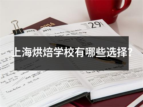 上海烘焙学校有哪些选择？