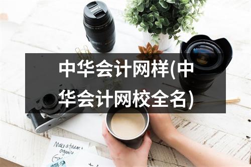 中华会计网样(中华会计网校全名)