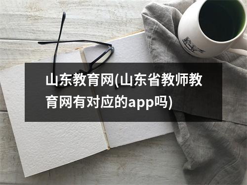 山东教育网(山东省教师教育网有对应的app吗)