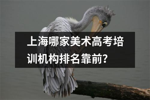 上海哪家美术高考培训机构排名靠前?