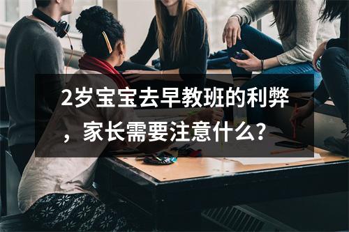2岁宝宝去早教班的利弊，家长需要注意什么？