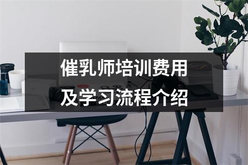 催乳师培训费用及学习流程介绍