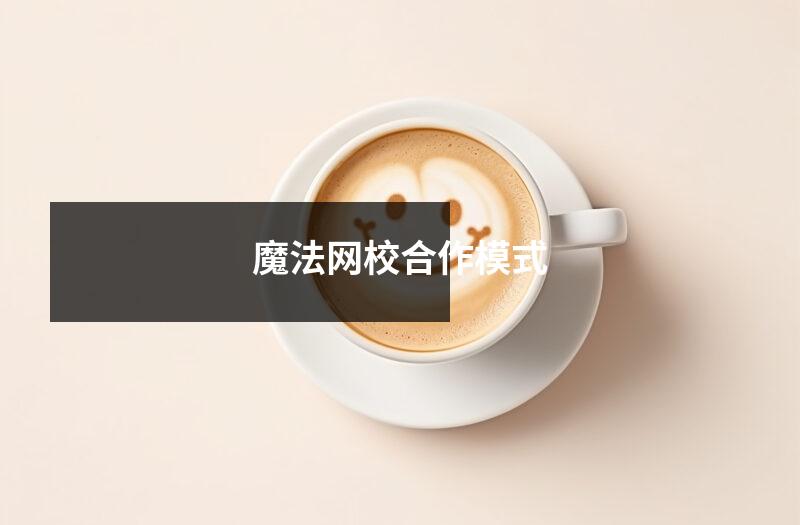 魔法网校合作模式