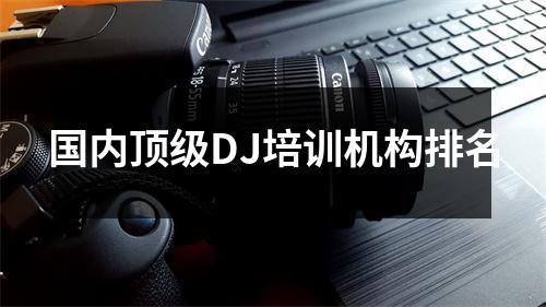 国内顶级DJ培训机构排名