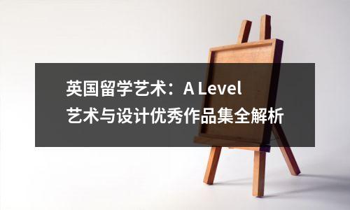 英国留学艺术:A Level艺术与设计优秀作品集全解析