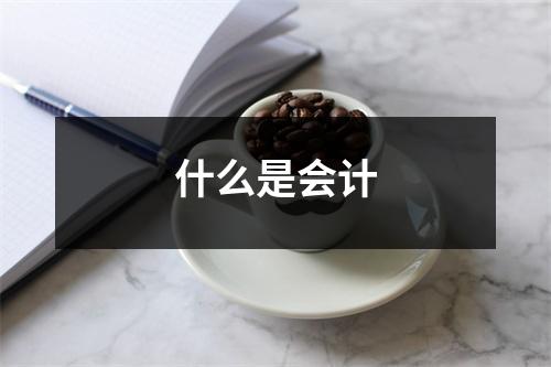 什么是会计