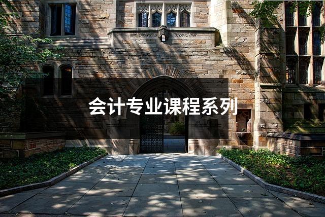 会计专业课程系列
