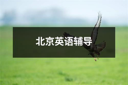 北京英语辅导