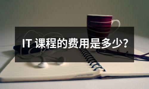 IT 课程的费用是多少?