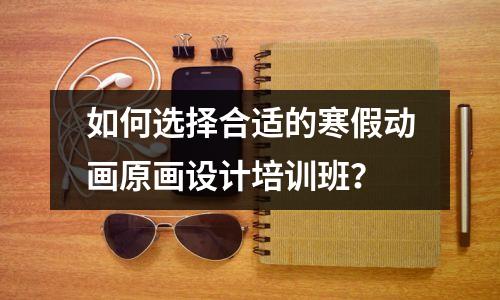 如何选择合适的寒假动画原画设计培训班?