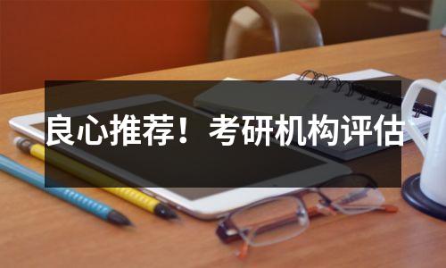 良心推荐!考研机构评估