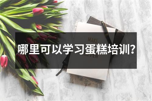 哪里可以学习蛋糕培训?