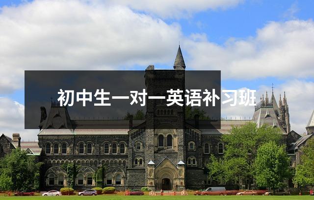 初中生一对一英语补习班