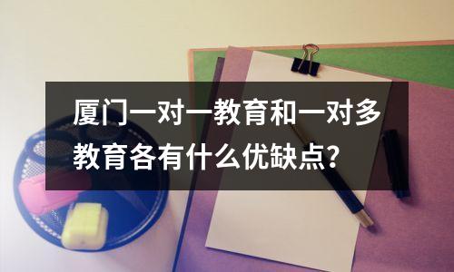 厦门一对一教育和一对多教育各有什么优缺点?