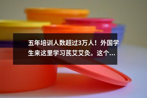 五年培训人数超过3万人!外国学生来这里学习芪艾艾灸。这个职业真的这么受欢迎吗?