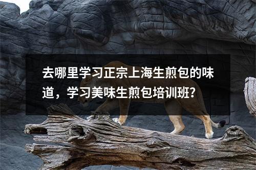 去哪里学习正宗上海生煎包的味道,学习美味生煎包培训班?