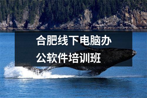 合肥线下电脑办公软件培训班