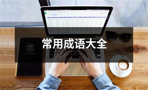 常用成语大全