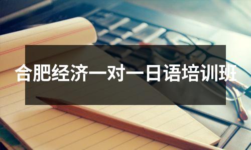 合肥经济一对一日语培训班