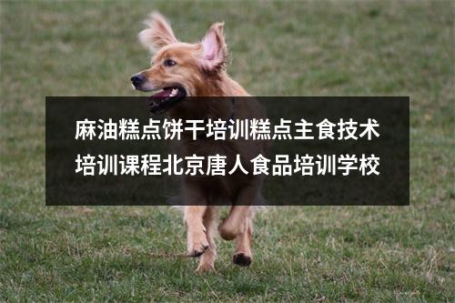 麻油糕点饼干培训糕点主食技术培训课程北京唐人食品培训学校