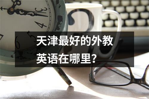 天津最好的外教英语在哪里?