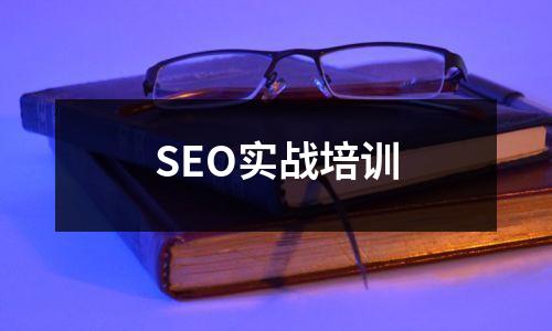 SEO实战培训
