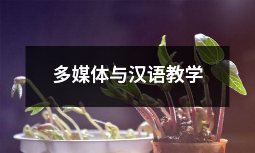 多媒体与汉语教学