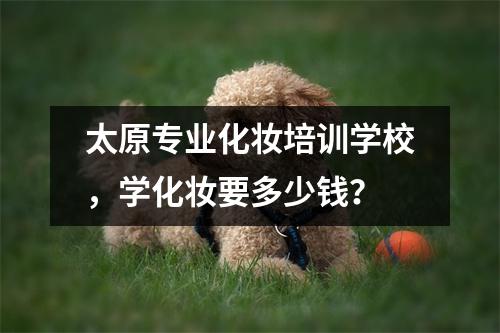 太原专业化妆培训学校,学化妆要多少钱?