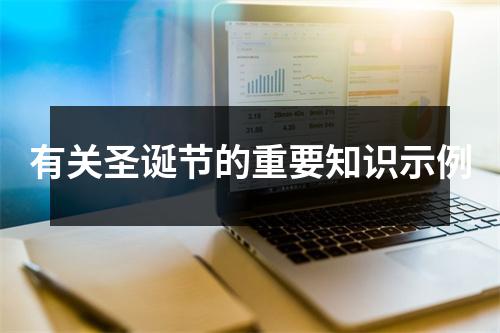 有关圣诞节的重要知识示例
